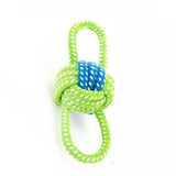 1PC Dog Green & Blue Rope Toys