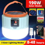 Portable Outdoor Solar Chargeable LED Light Lantern