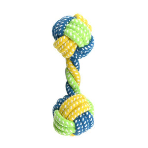 1PC Dog Green & Blue Rope Toys