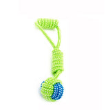 1PC Dog Green & Blue Rope Toys