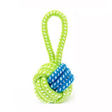 1PC Dog Green & Blue Rope Toys