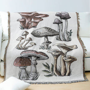 Casual Mushroom Style Leisure Blanket