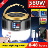 Portable Outdoor Solar Chargeable LED Light Lantern