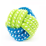 1PC Dog Green & Blue Rope Toys