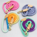 Long Soft Heavy Duty Nylon Rope Dog Leash