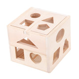 Shapes Sorting Wooden Cube