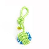 1PC Dog Green & Blue Rope Toys